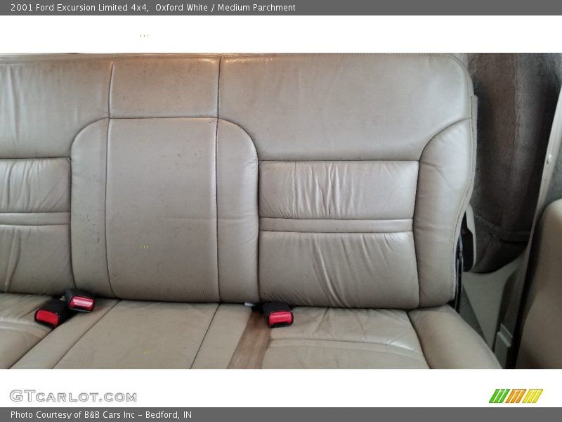 Oxford White / Medium Parchment 2001 Ford Excursion Limited 4x4