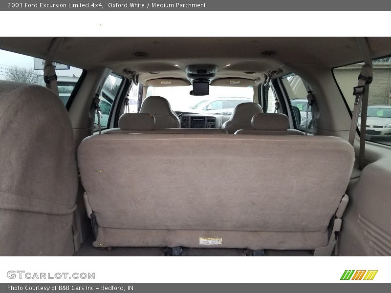Oxford White / Medium Parchment 2001 Ford Excursion Limited 4x4