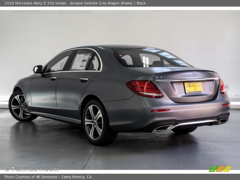 designo Selenite Grey Magno (Matte) / Black 2019 Mercedes-Benz E 300 Sedan