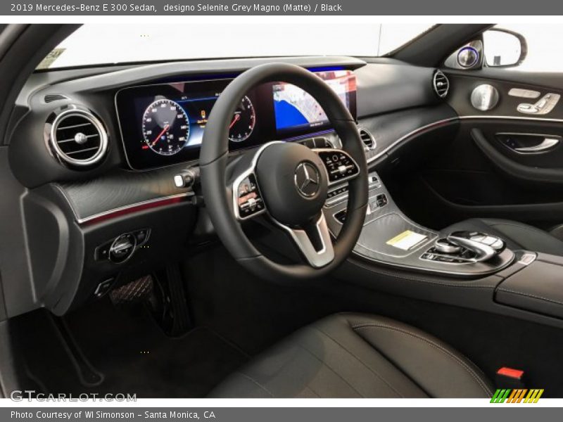 designo Selenite Grey Magno (Matte) / Black 2019 Mercedes-Benz E 300 Sedan