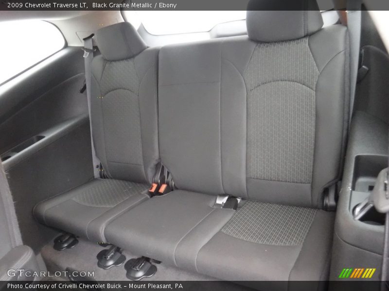 Black Granite Metallic / Ebony 2009 Chevrolet Traverse LT