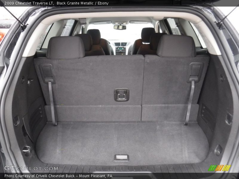 Black Granite Metallic / Ebony 2009 Chevrolet Traverse LT