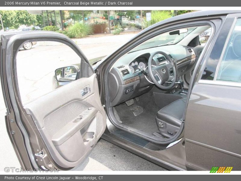 Charcoal Beige Metallic / Dark Charcoal 2006 Mercury Milan V6 Premier