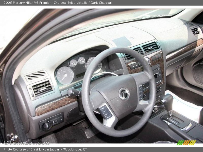 Charcoal Beige Metallic / Dark Charcoal 2006 Mercury Milan V6 Premier