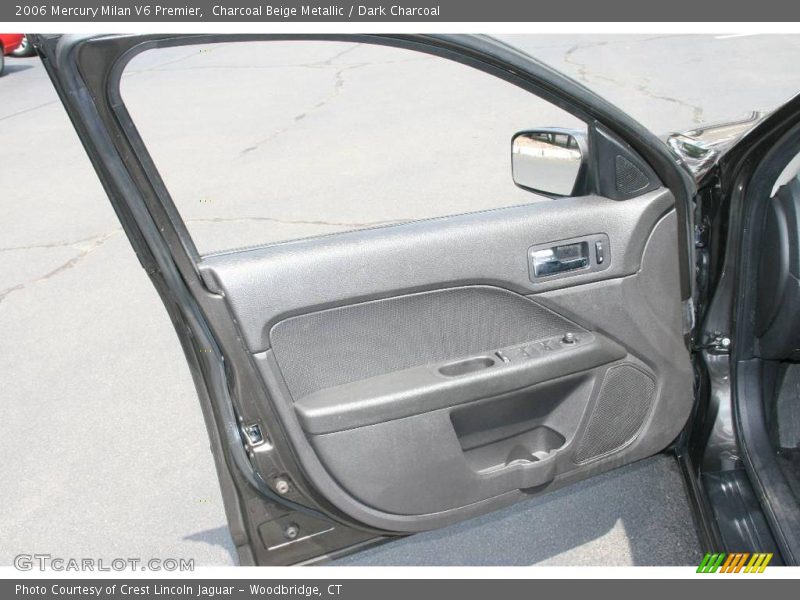 Charcoal Beige Metallic / Dark Charcoal 2006 Mercury Milan V6 Premier