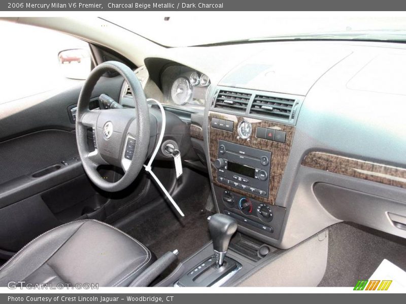 Charcoal Beige Metallic / Dark Charcoal 2006 Mercury Milan V6 Premier