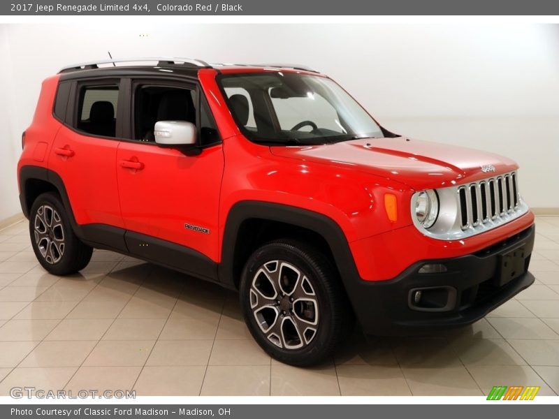 Colorado Red / Black 2017 Jeep Renegade Limited 4x4