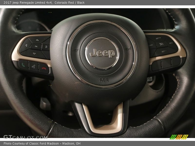 Colorado Red / Black 2017 Jeep Renegade Limited 4x4