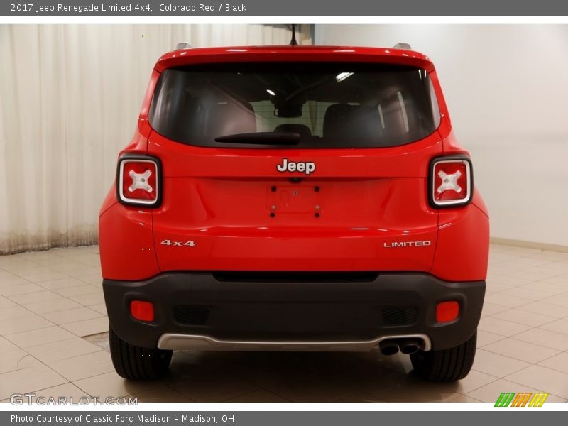 Colorado Red / Black 2017 Jeep Renegade Limited 4x4