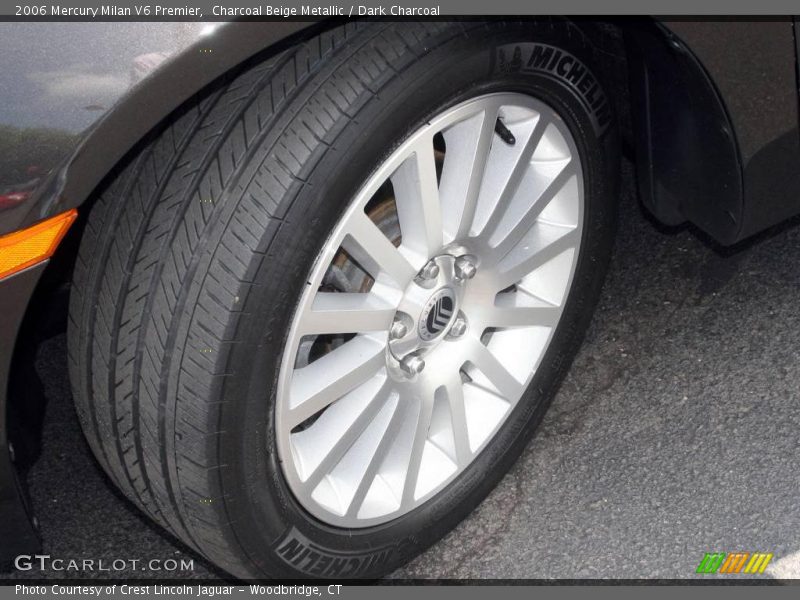 Charcoal Beige Metallic / Dark Charcoal 2006 Mercury Milan V6 Premier