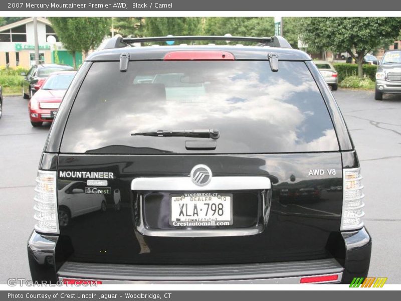 Black / Camel 2007 Mercury Mountaineer Premier AWD