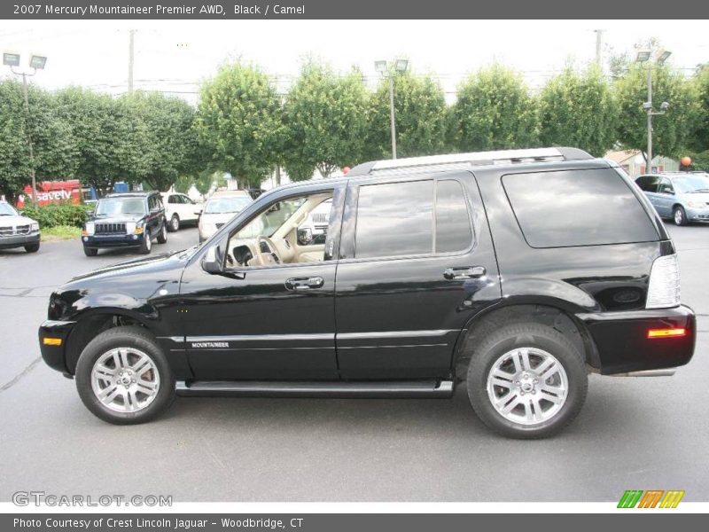 Black / Camel 2007 Mercury Mountaineer Premier AWD