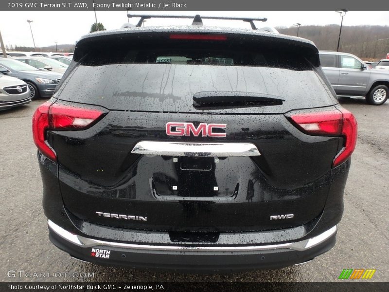 Ebony Twilight Metallic / Jet Black 2019 GMC Terrain SLT AWD