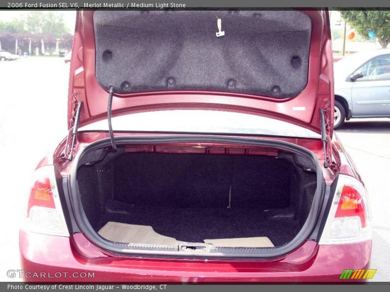 Merlot Metallic / Medium Light Stone 2006 Ford Fusion SEL V6