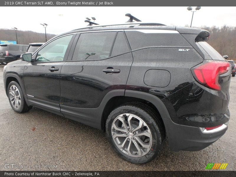 Ebony Twilight Metallic / Jet Black 2019 GMC Terrain SLT AWD