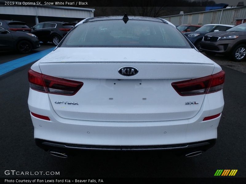 Snow White Pearl / Black 2019 Kia Optima SX