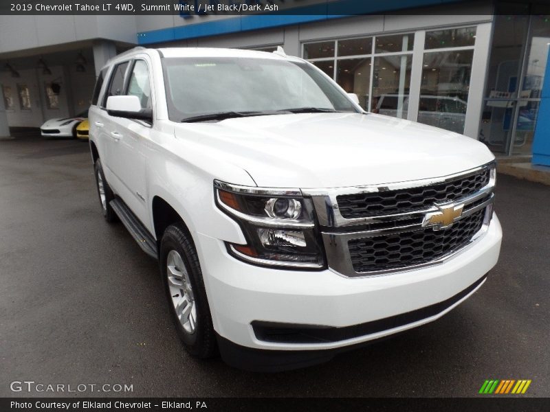 Summit White / Jet Black/Dark Ash 2019 Chevrolet Tahoe LT 4WD