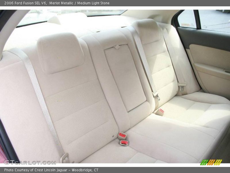 Merlot Metallic / Medium Light Stone 2006 Ford Fusion SEL V6