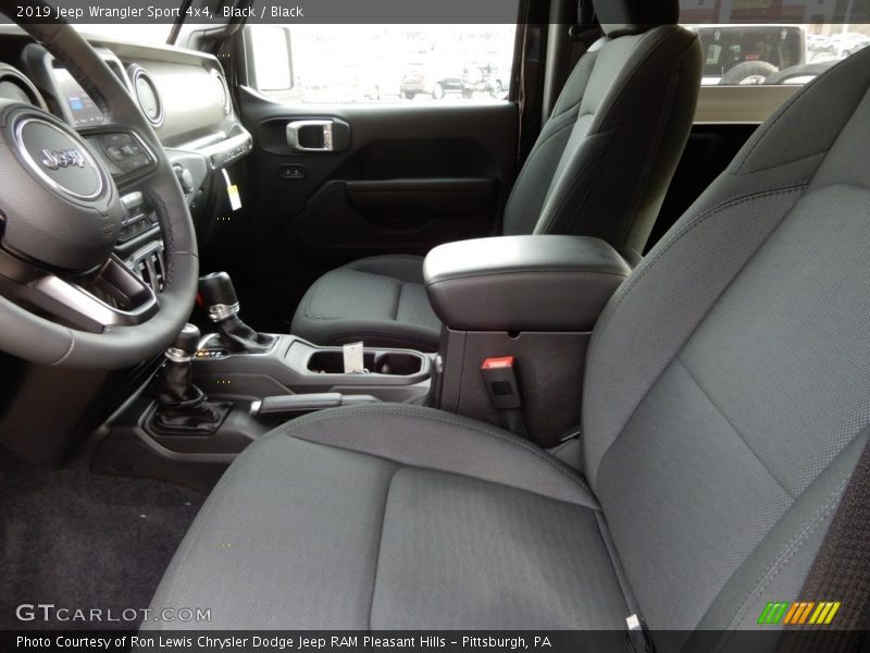 Black / Black 2019 Jeep Wrangler Sport 4x4