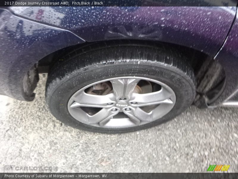 Pitch Black / Black 2017 Dodge Journey Crossroad AWD