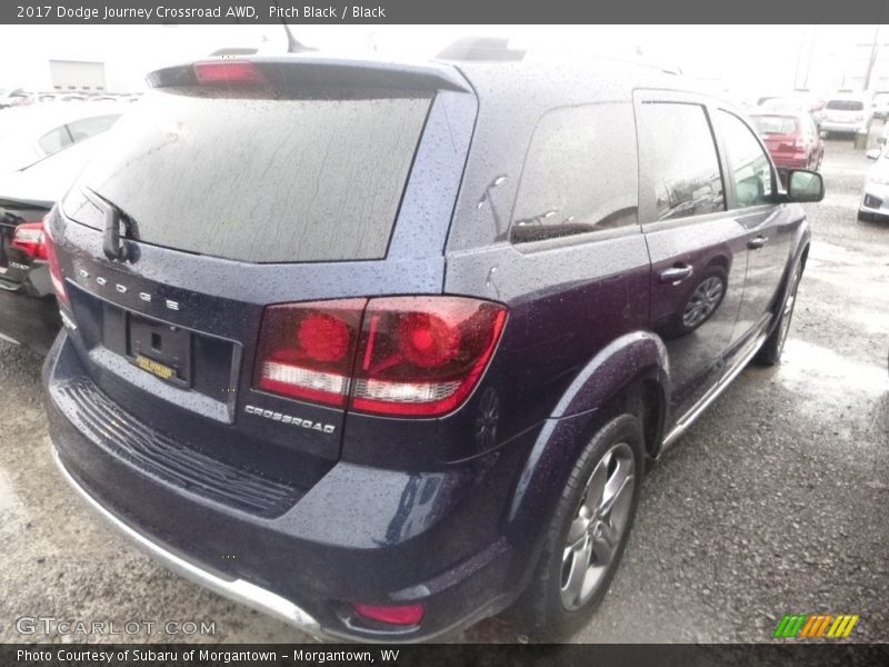 Pitch Black / Black 2017 Dodge Journey Crossroad AWD