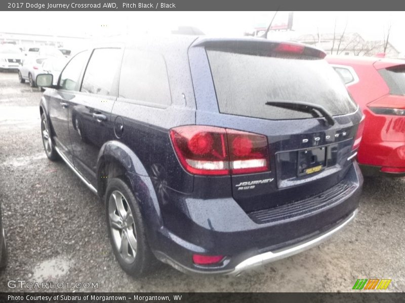 Pitch Black / Black 2017 Dodge Journey Crossroad AWD