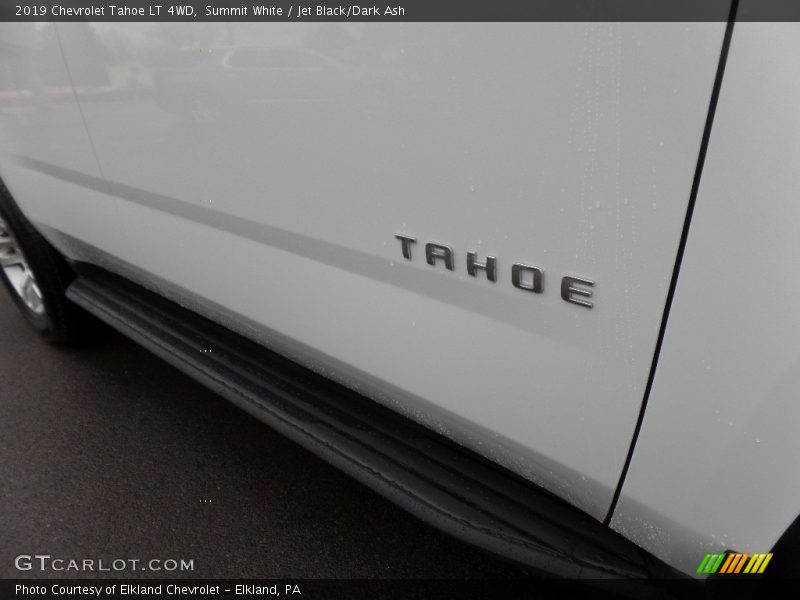 Summit White / Jet Black/Dark Ash 2019 Chevrolet Tahoe LT 4WD