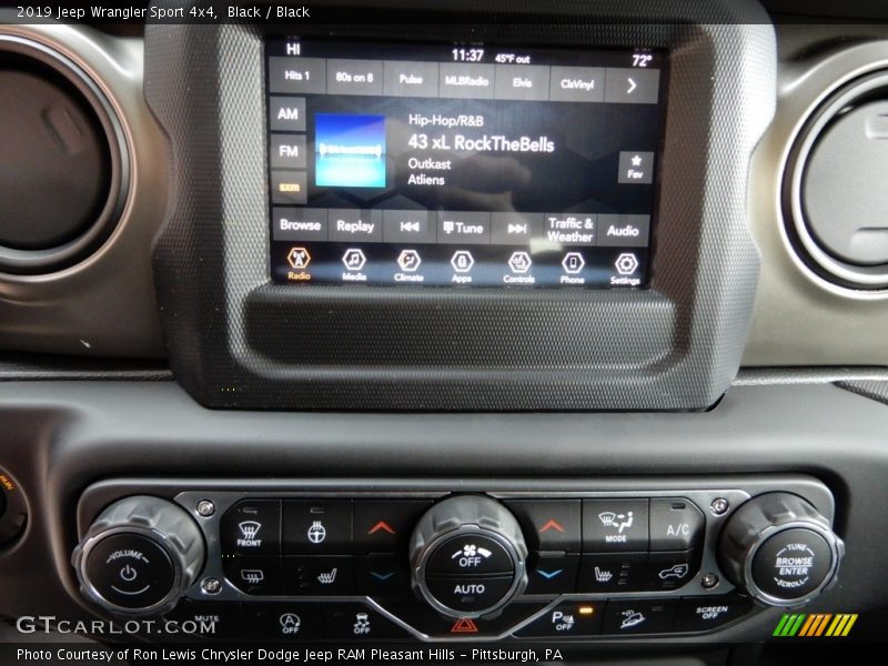 Black / Black 2019 Jeep Wrangler Sport 4x4