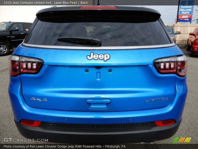 Laser Blue Pearl / Black 2019 Jeep Compass Limited 4x4