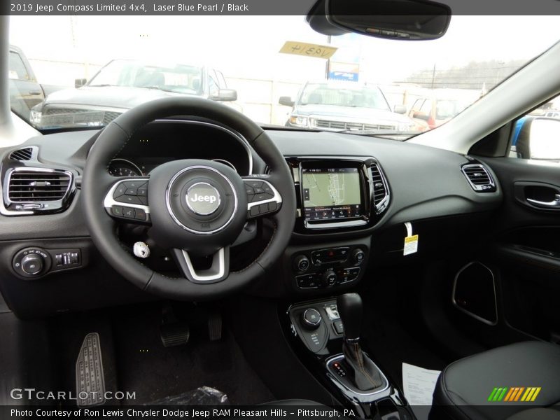 Dashboard of 2019 Compass Limited 4x4