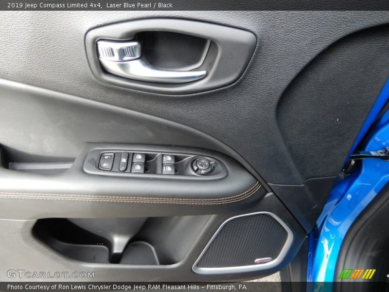 Laser Blue Pearl / Black 2019 Jeep Compass Limited 4x4