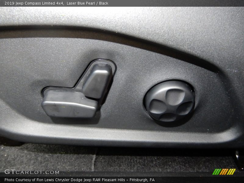 Laser Blue Pearl / Black 2019 Jeep Compass Limited 4x4