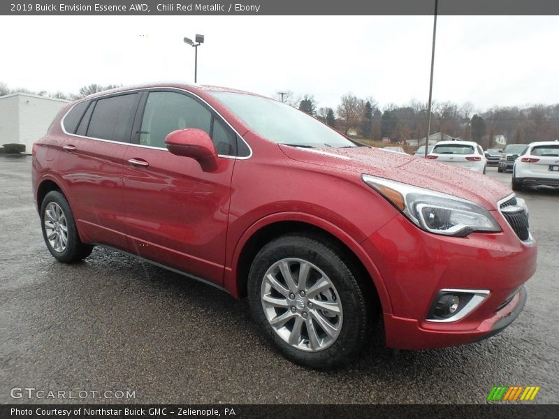Chili Red Metallic / Ebony 2019 Buick Envision Essence AWD