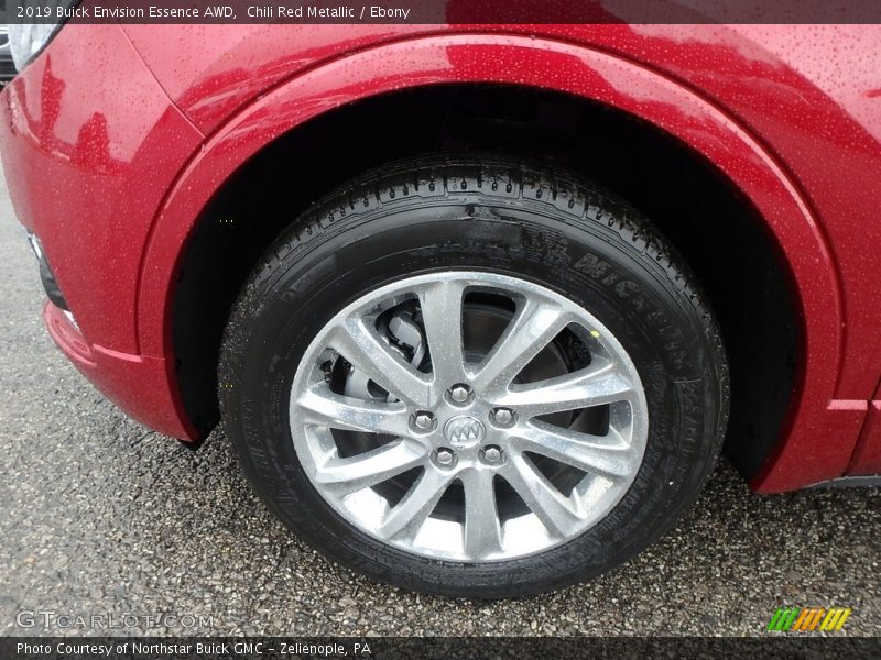 Chili Red Metallic / Ebony 2019 Buick Envision Essence AWD