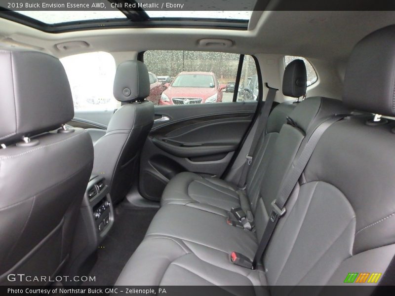 Chili Red Metallic / Ebony 2019 Buick Envision Essence AWD