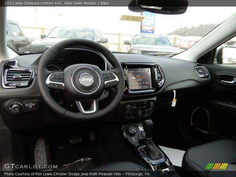 Dashboard of 2019 Compass Limited 4x4
