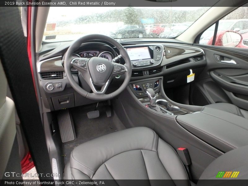 Chili Red Metallic / Ebony 2019 Buick Envision Essence AWD