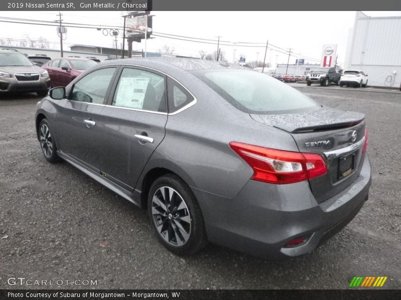 Gun Metallic / Charcoal 2019 Nissan Sentra SR