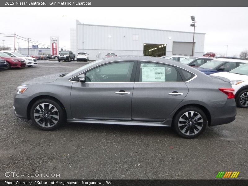 Gun Metallic / Charcoal 2019 Nissan Sentra SR