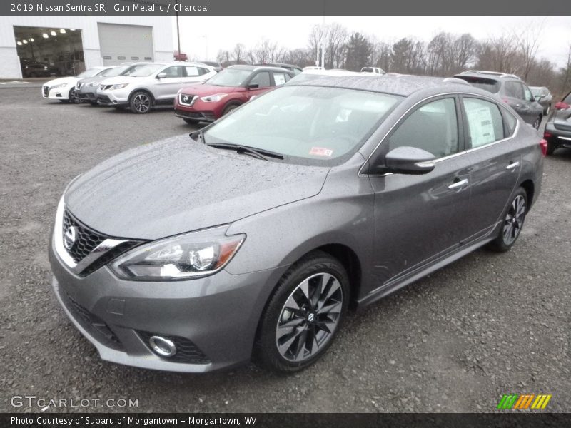 Gun Metallic / Charcoal 2019 Nissan Sentra SR
