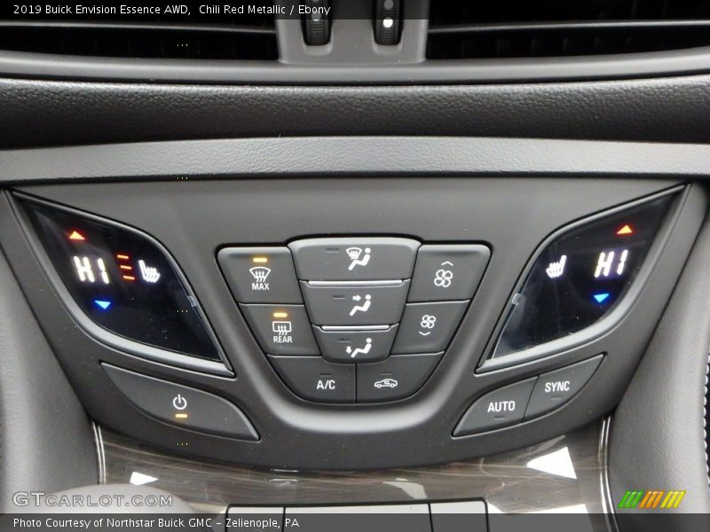 Chili Red Metallic / Ebony 2019 Buick Envision Essence AWD