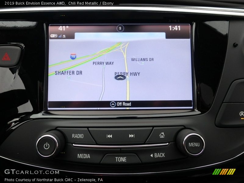 Chili Red Metallic / Ebony 2019 Buick Envision Essence AWD