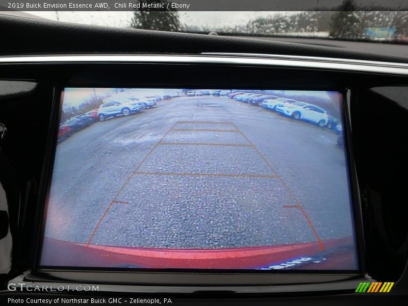 Chili Red Metallic / Ebony 2019 Buick Envision Essence AWD