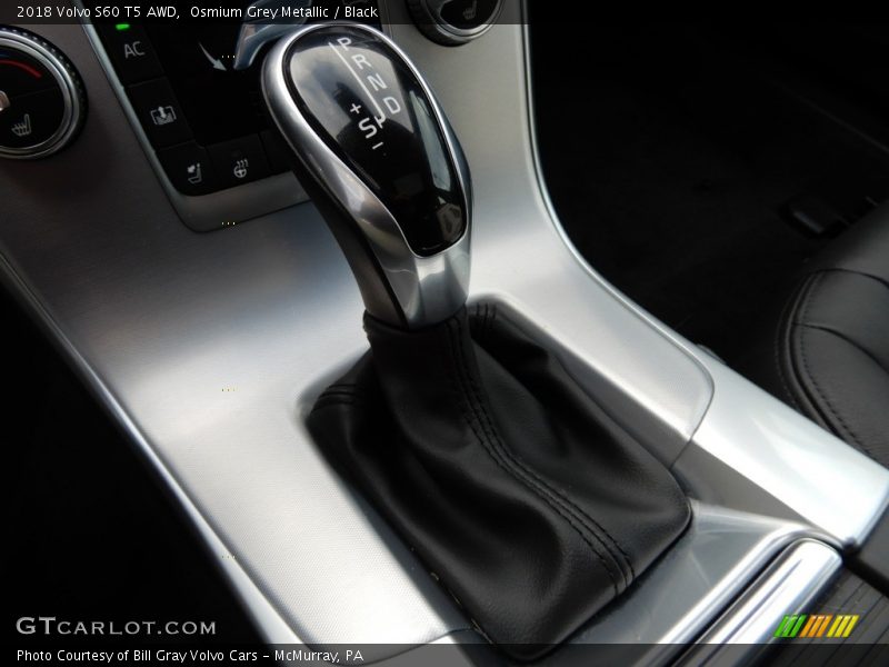 Osmium Grey Metallic / Black 2018 Volvo S60 T5 AWD