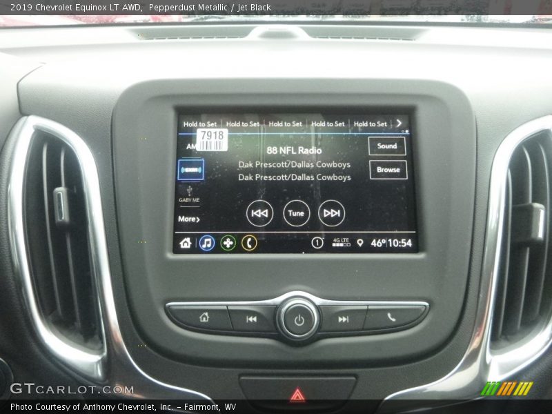 Pepperdust Metallic / Jet Black 2019 Chevrolet Equinox LT AWD