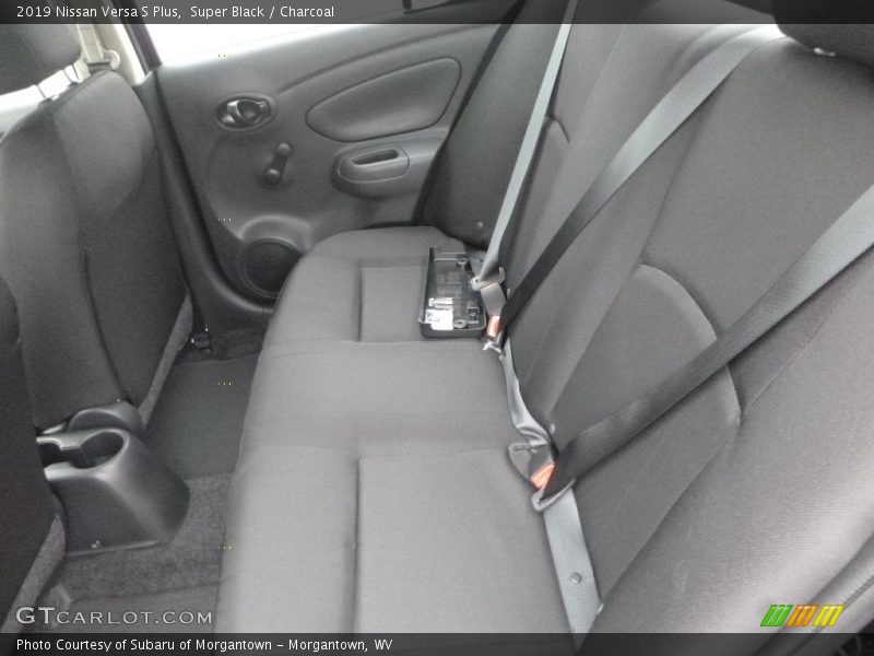 Super Black / Charcoal 2019 Nissan Versa S Plus