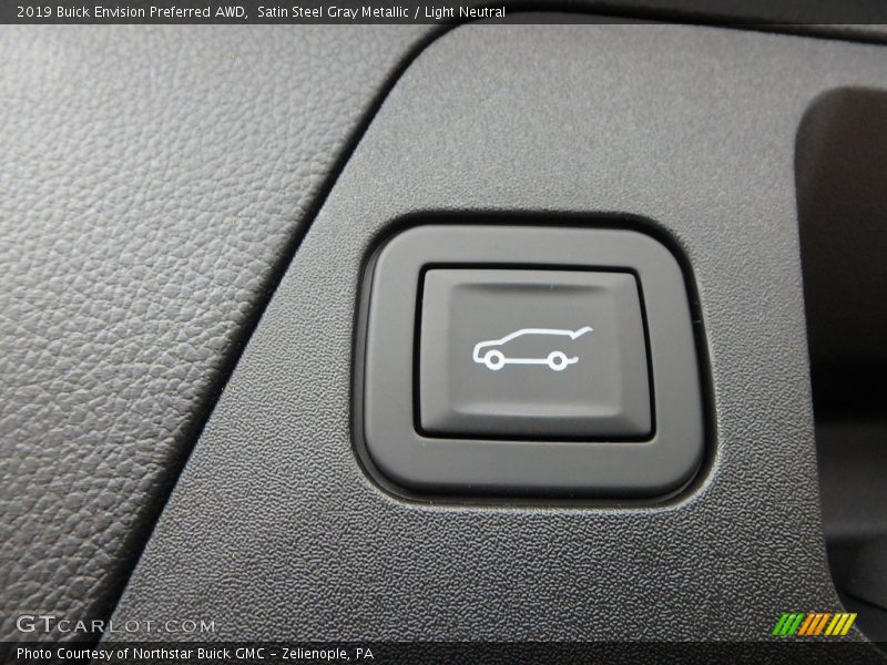 Satin Steel Gray Metallic / Light Neutral 2019 Buick Envision Preferred AWD