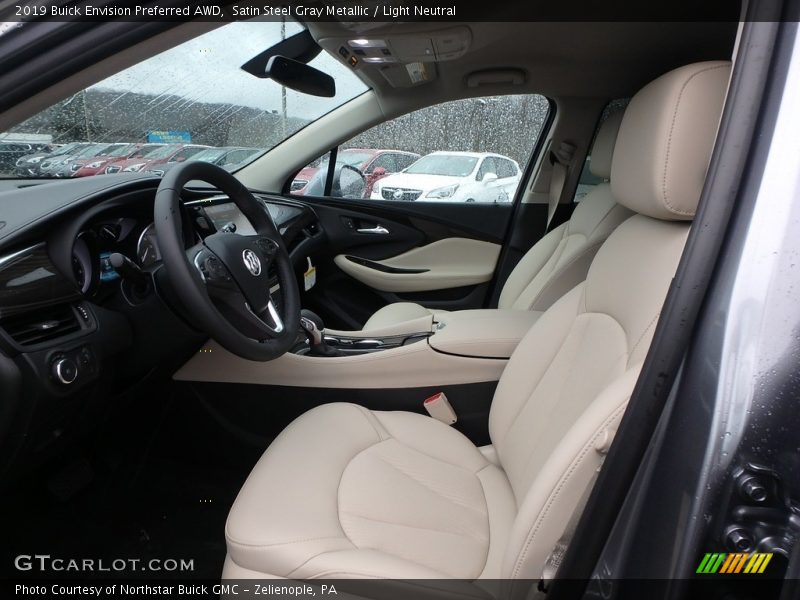 Front Seat of 2019 Envision Preferred AWD