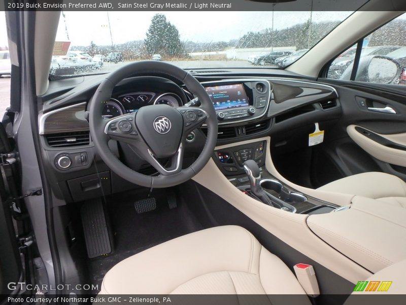  2019 Envision Preferred AWD Light Neutral Interior