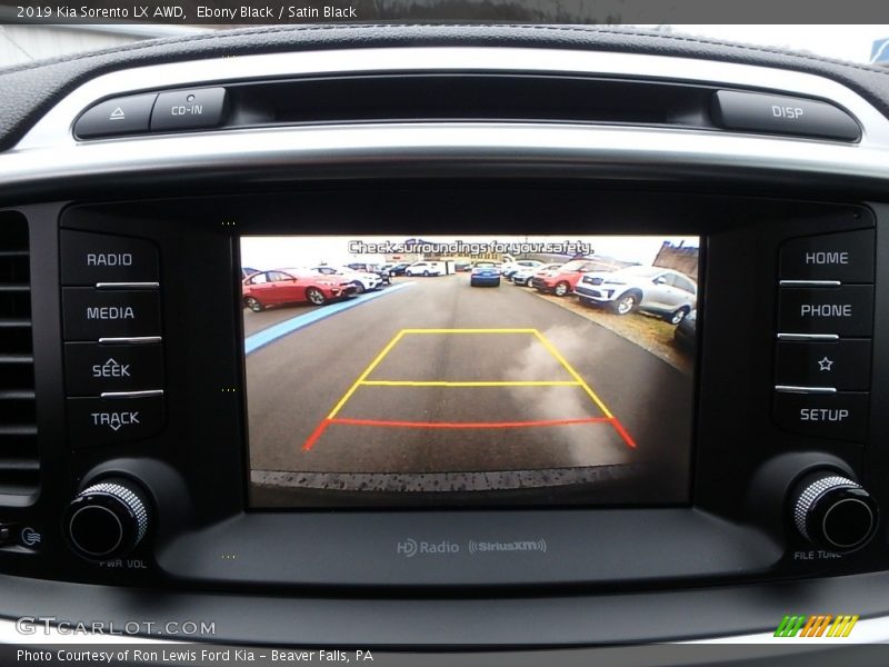 Ebony Black / Satin Black 2019 Kia Sorento LX AWD